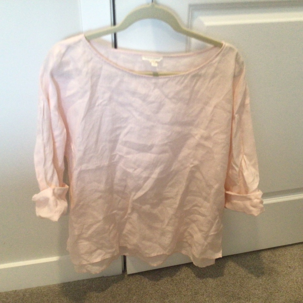 Eileen Fisher Linen Blouse